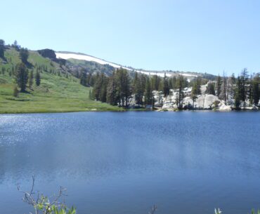 showers lake, high alpine desert