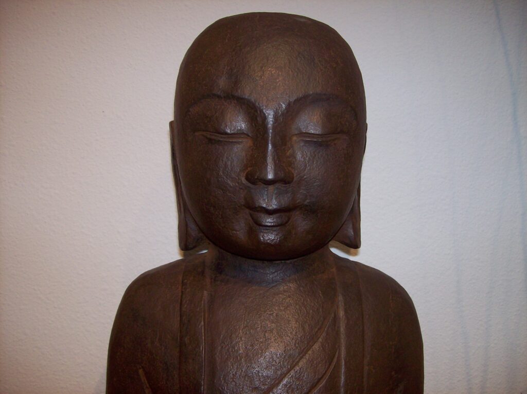 peaceful statue