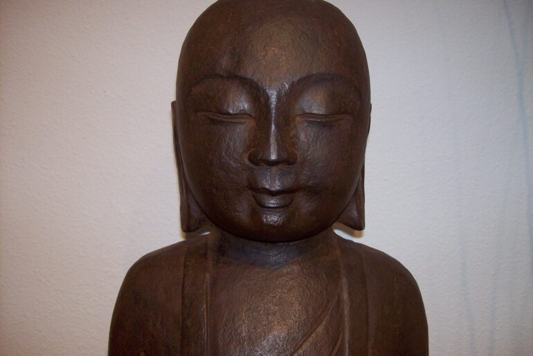 peaceful statue
