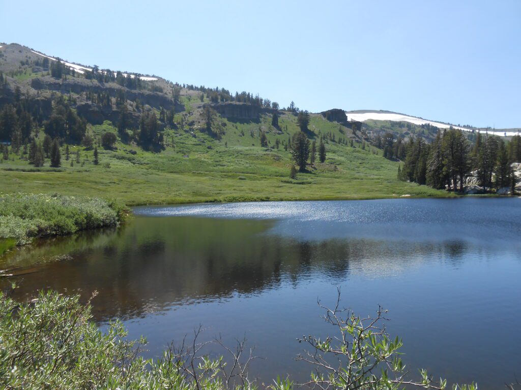 alpine lake,