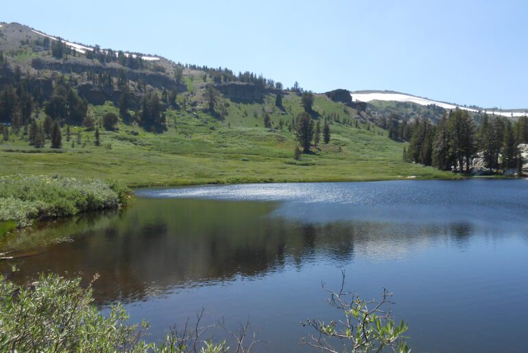 alpine lake,