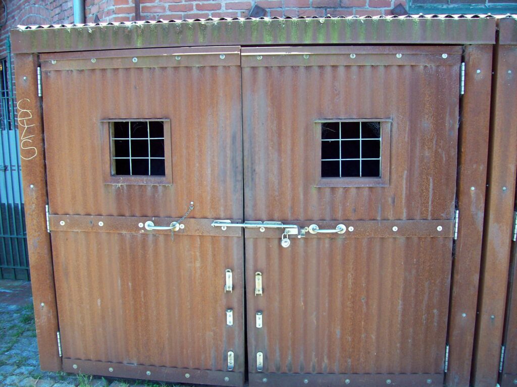 metal doors