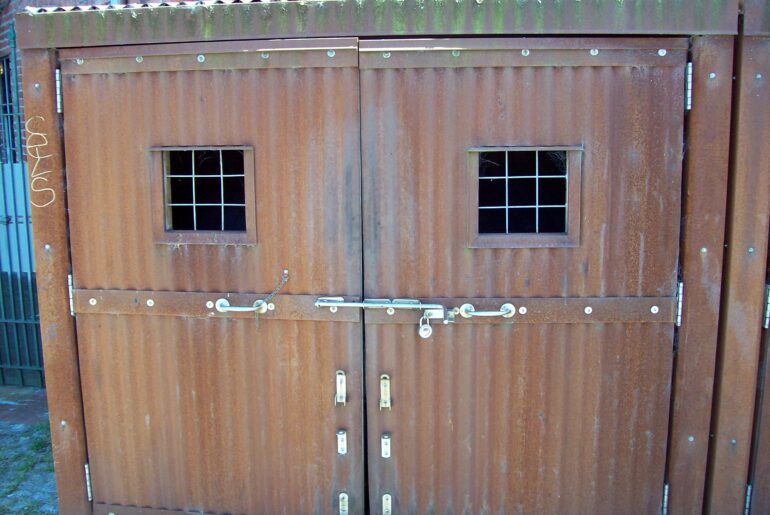 metal doors