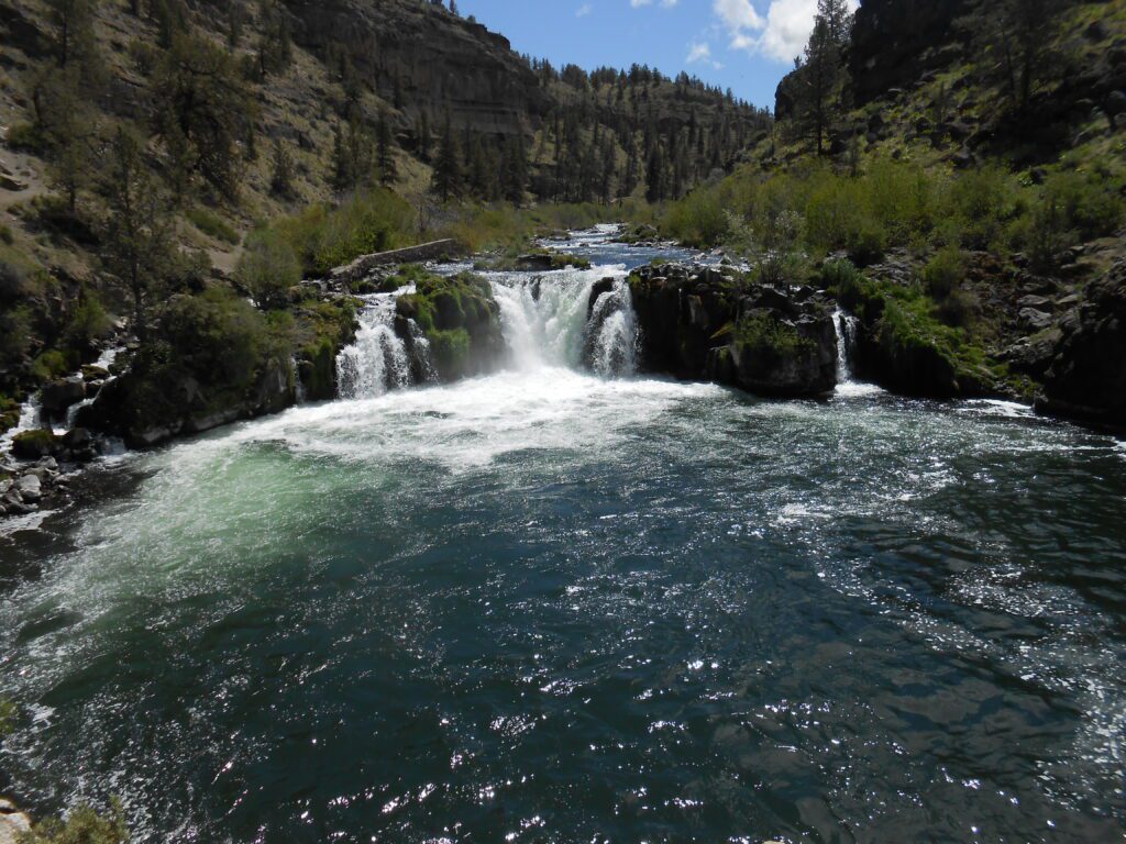 Steelehead falls, waterfalls
